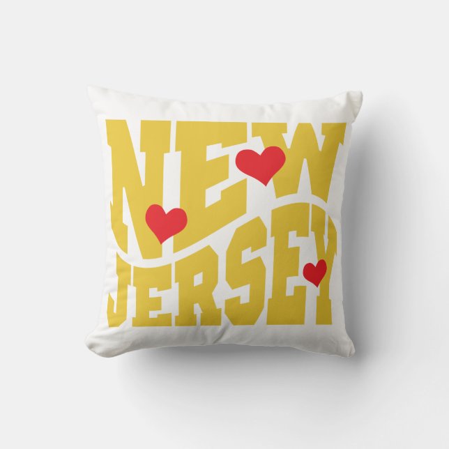 Cojín Decorativo New Jersey (Anverso)