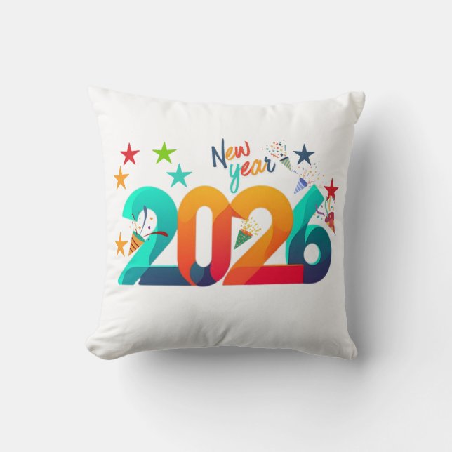 Cojín Decorativo new year pillow (Anverso)