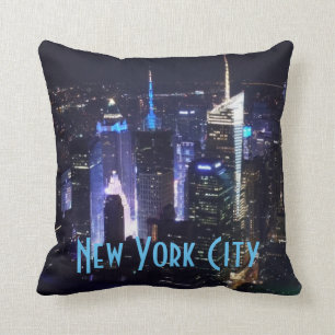 Cojín Decorativo New York City en la noche