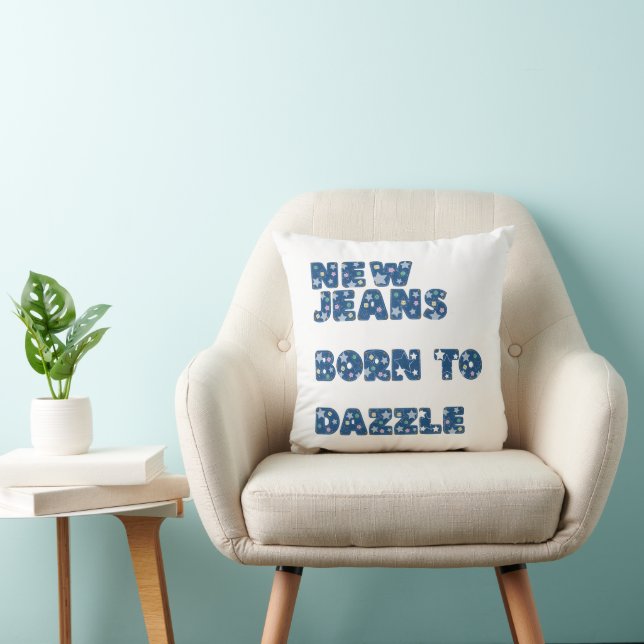 Cojín Decorativo NewJeans nació en Dazzle (Silla)