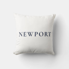 Cojín Decorativo Newport Rhode Island Preppy Costero