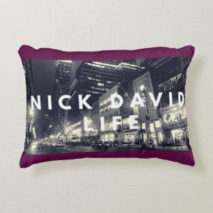 Cojín Decorativo NiCK DAViD - Pillow Plumbar