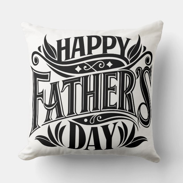 Cojín Decorativo Nido de amor de papá (Anverso)