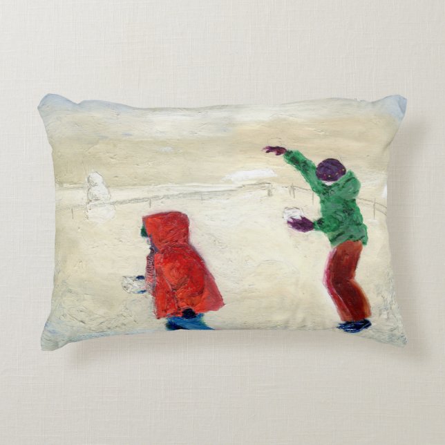 Cojín Decorativo ¡Nieve! 2014 (Anverso)