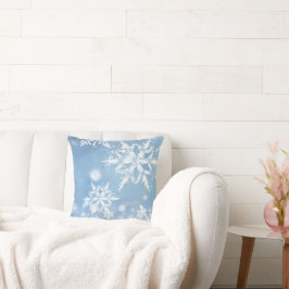 Cojín Decorativo Nieve de Navidad Maravillosa