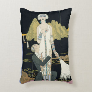 Cojín Decorativo Night, 1925 (impresión del pochoir)