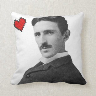 Cojín Decorativo Nikola Tesla