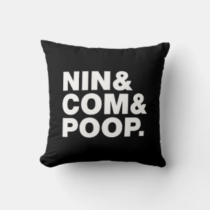 COJÍN DECORATIVO NIN & COM & POOP.