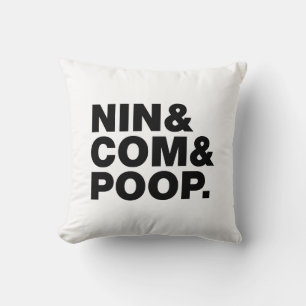 COJÍN DECORATIVO NIN & COM & POOP.
