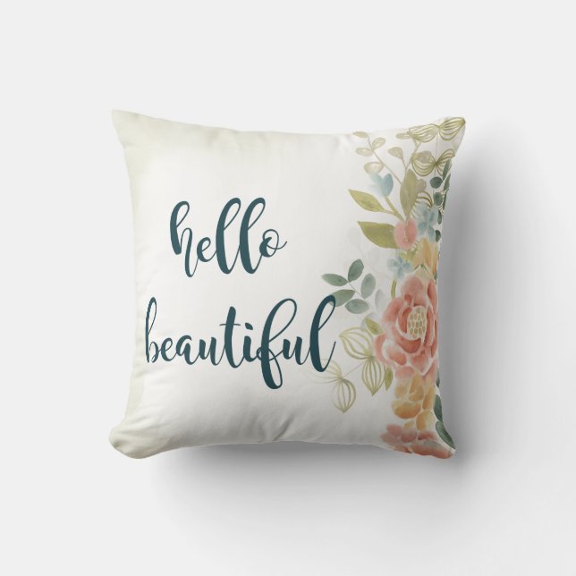 Cojín Decorativo Niña bebé (Anverso)