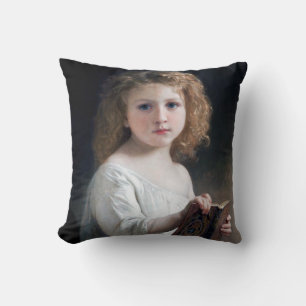 Cojín Decorativo Niña, Bouguereau