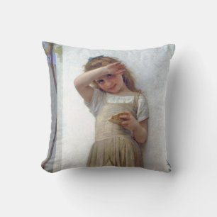 Cojín Decorativo Niña, Bouguereau