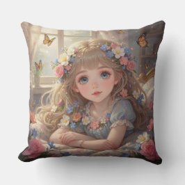 Cojín Decorativo Niña Caprichosa 