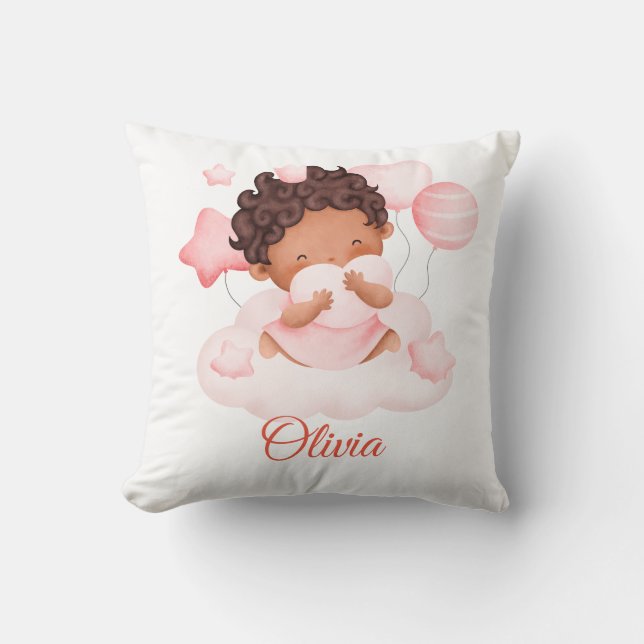 Cojín Decorativo Niña linda (Anverso)