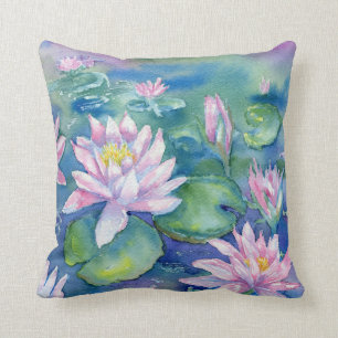 Cojín decorativo "Niñas de agua"