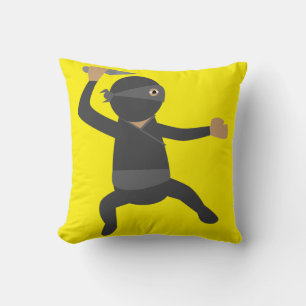 Cojín Decorativo Ninja Divertido