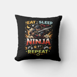 Cojín Decorativo Ninja Life Loop