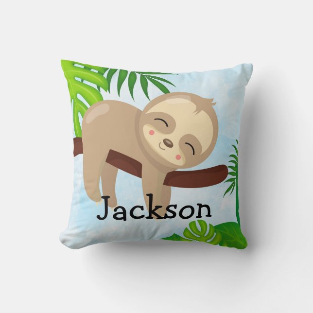 Cojín Decorativo Niños con manteca de bebé personalizada (Anverso)
