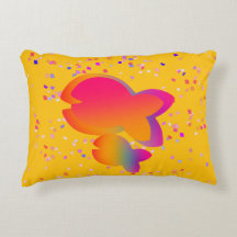 Niños con peces arco iris bebe habitación amarillo