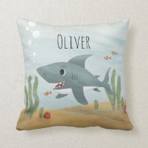 Niños Cute Blue Ocean Shark Kids