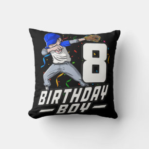 Cojín Decorativo Niños de 8 años Boys de 8 años Béisbol