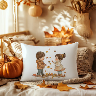 Cojín Decorativo Niños de caída corta