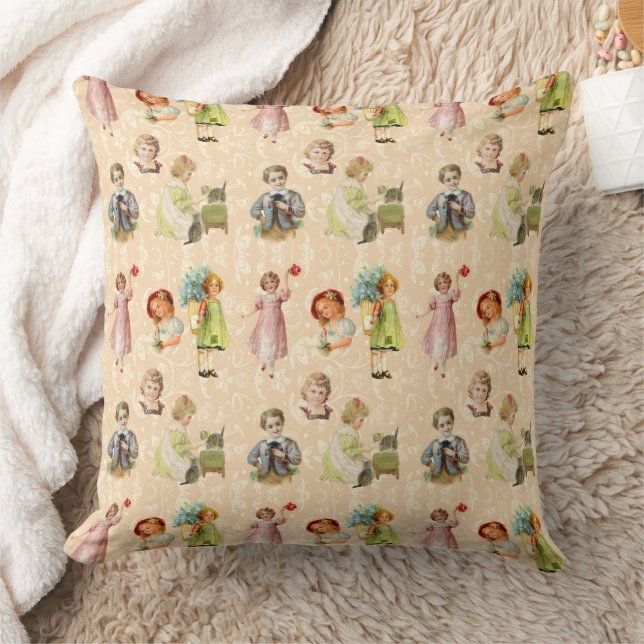 Cojín Decorativo Niños de cosecha (Manta)