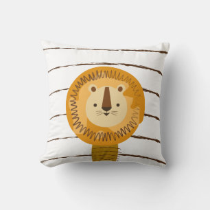 Cojín Decorativo Niños Personalizados de león Pillow