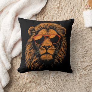 Cojín Decorativo Niños Varones Divertido León Animal