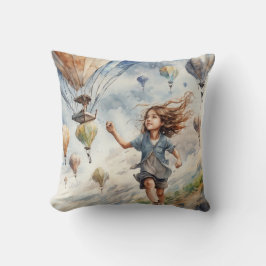 Cojín Decorativo niños volando cometas