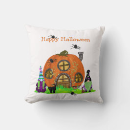 Cojín Decorativo Niños Whimsical Gnomes Halloween
