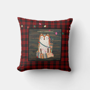 Cojín Decorativo Niños Xmas Personalizados Tribal FOX Buffalo Tapad