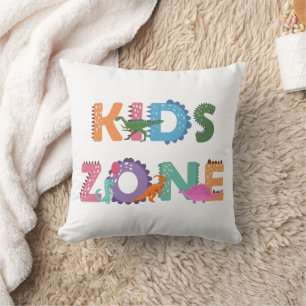 Cojín Decorativo Niños Zona Dinosaurios