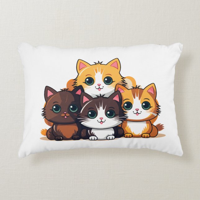 Cojín Decorativo Nip de gato (Anverso)
