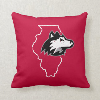 Cojín Decorativo NIU Huskies Estado Love