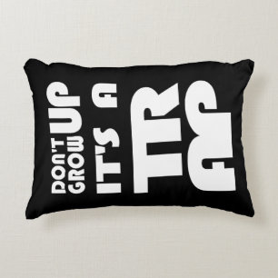 Cojín Decorativo No crezca su trampa