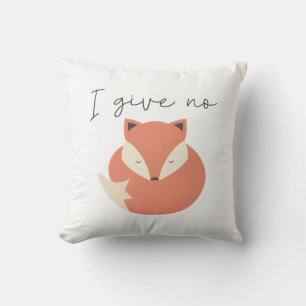 Cojín Decorativo No doy Fox