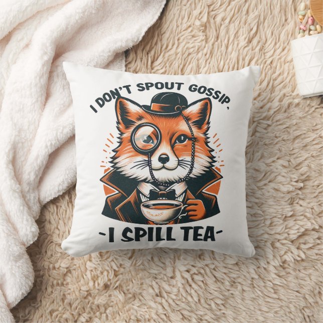 Cojín Decorativo No escucho a Gossip (Manta)