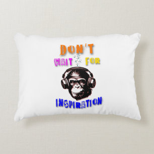 Cojín Decorativo No Esperes Inspiración