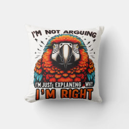 Cojín Decorativo No estoy discutiendo