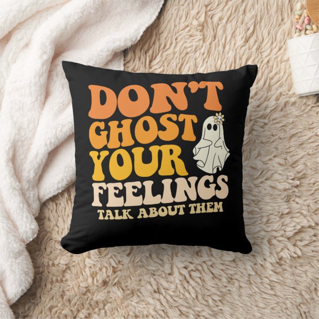 Cojín Decorativo No hagas que tus sentimientos hablen de ellos Hall (Manta)