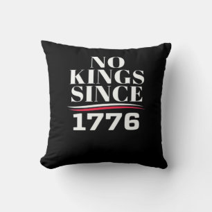 Cojín Decorativo No Hay Reyes En América Desde 1776 #1 Clásico