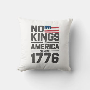 Cojín Decorativo No Hay Reyes En América Desde 1776 Diseño Creativo