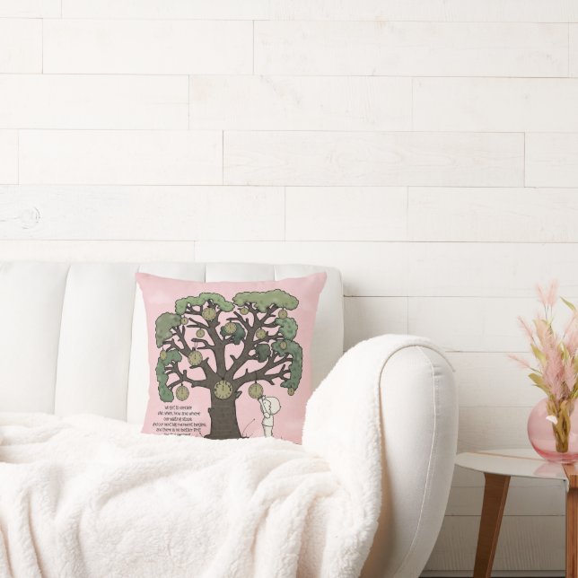 Cojín Decorativo No hay tiempo como el presente (Sofá)