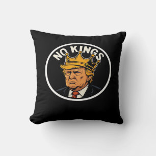 Cojín Decorativo No Kings In America Anti Donald No Kings Day Clase