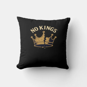 Cojín Decorativo No Kings Minimal Limpio