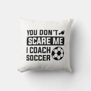 Cojín Decorativo No Me Asustas Yo Entreno Fútbol