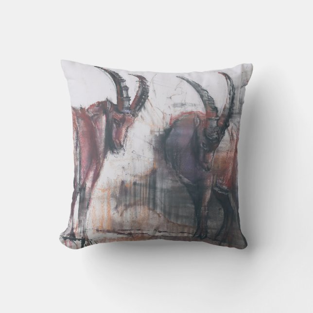 Cojín Decorativo No mire abajo (Anverso)