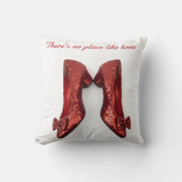 Cojín Decorativo No Place Like  home -Ruby slippers