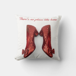 Cojín Decorativo No Place Like  home -Ruby slippers